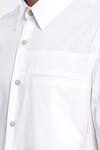 Shop_Genes Lecoanet Hemant_White Cotton Poplin Bren Shirt  _Online_at_Aza_Fashions