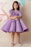 Buy_Lil Angels_Purple Sequin Embellished Dress _Online_at_Aza_Fashions