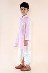 Buy Lil Angels Pink Cotton, Silk Mirrors Embroidered Kurta Set Online at Aza Fashions Buy_Lil Angels_Pink Cotton, Silk Mirrors Embroidered Kurta Set _Online_at_Aza_Fashions