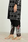 Buy_Twenty Nine_Black Modal Satin Dhoti Pant _Online_at_Aza_Fashions