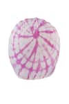 Hair Drama Co_White Tie Dye Hand Turban _at_Aza_Fashions