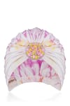 Buy_Hair Drama Co_White Tie Dye Hand Turban 