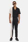 Buy_Son Of A Noble Snob_Black Linen Plain Hoco Trouser_at_Aza_Fashions