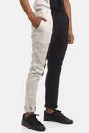 Son Of A Noble Snob_Black Linen Plain Hoco Trouser_Online_at_Aza_Fashions