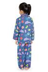 Shop_Knitting Doodles_Blue Cotton Printed Sea Animal Motifs Night Suit _at_Aza_Fashions