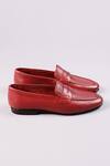 Shop Bridlen Maroon Penny Loafer Shoes Online at Aza Fashions Shop_Bridlen_Maroon Penny Loafer Shoes _Online_at_Aza_Fashions