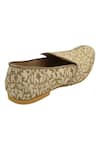 Shop_Veruschka by Payal Kothari_Beige Brocade Loafers _Online_at_Aza_Fashions