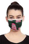 Masaba_Multi Color Printed Reusable Unisex Face Mask Set Of 3_Online_at_Aza_Fashions