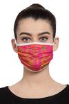 Buy_Masaba_Multi Color Printed Reusable Unisex Face Mask Set Of 3_Online_at_Aza_Fashions