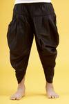 Shop_Banana Bee_Blue Silk Kurta And Dhoti Pant Set For Boys_Online_at_Aza_Fashions