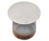 Manor House_Glass Bottom With Marble Top Accent Side Table_Online_at_Aza_Fashions