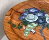 Buy_Floursha_Rose Hand Painted Wall Plate (single Pc)_Online_at_Aza_Fashions