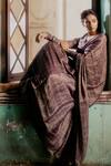 Buy_Mimamsaa_Purple Chiffon Silk Bela Printed Saree_Online_at_Aza_Fashions