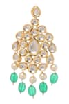 Buy_Minaki_Gold Plated Diamonds, Pearls Kundan Necklace Set _Online_at_Aza_Fashions