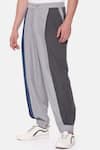 Buy_Mayank Modi - Men_Multi Color Malai Cotton Block Joggers Pant _Online_at_Aza_Fashions