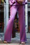 Shop Manika Nanda Purple Crepe Spandex Round Bell Sleeve Top And Pant Set Online at Aza Fashions Shop_Manika Nanda_Purple Crepe Spandex Round Bell Sleeve Top And Pant Set _Online_at_Aza_Fashions
