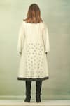 Shop_Ibai_White Handwoven Mulbery Silk Boat Tunic _at_Aza_Fashions