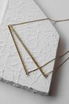 Shop_DE'Anma_Gold Plated Layered Bar Necklace _at_Aza_Fashions