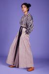 Buy_MATI_Pink Cotton Striped Pant Set_Online_at_Aza_Fashions