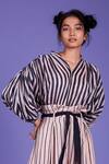 Shop_MATI_Pink Cotton Striped Pant Set_Online_at_Aza_Fashions