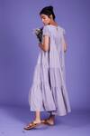 Shop_MATI_Purple Handwoven Tiered Dress_Online_at_Aza_Fashions