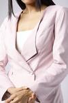 Shop_Nayantaara_Pink Cotton Lapel Double Breasted Blazer With Pant _Online_at_Aza_Fashions