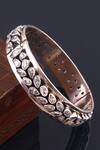 Noor_Silver Plated Stones Studded Kada - Single Pc_Online_at_Aza_Fashions