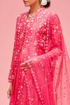 Buy_Nachiket Barve_Pink Floral Embroidered Anarkali Set_Online_at_Aza_Fashions