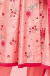 Shop_Nachiket Barve_Peach Floral Embroidered Anarkali Set_Online_at_Aza_Fashions