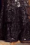 Nitya Bajaj_Black Embroidered Kurta Sharara Set For Girls_at_Aza_Fashions