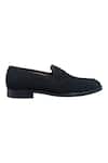 Dmodot_Black Penny Loafer Shoes _Online_at_Aza_Fashions