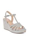 Buy_Vanilla Moon_Silver Strappy Wedges_at_Aza_Fashions