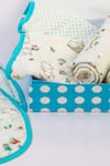 Shop_Little West Street_White Snuggle Bunny Organic Muslin Gift Box For Bath_at_Aza_Fashions