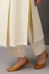 Buy_NUHH_White Embroidered Angarkha Kurta And Pant Set _Online_at_Aza_Fashions