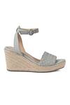 Buy_Vanilla Moon_Grey Nice Handwoven Espadrille Wedges_Online_at_Aza_Fashions