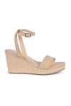 Buy Vanilla Moon Gold Glitter Nila Open Toe Wedges Online at Aza Fashions Buy_Vanilla Moon_Gold Glitter Nila Open Toe Wedges_Online_at_Aza_Fashions