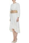 Buy_Nishka Lulla_Beige Twill Embroidered Belt_Online_at_Aza_Fashions