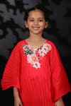 Shop_Nikasha_Pink Georgette Embroidery, Sequins Dress _Online_at_Aza_Fashions