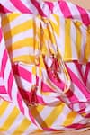 Shop_Nikasha_Pink Tassels Tiered Potli Bag _at_Aza_Fashions