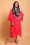 Buy_Nikasha_Black Tassels Cotton Printed Scarf _at_Aza_Fashions