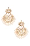 Buy_Anita Dongre_Gold Plated Pearl Prabhi Earrings_at_Aza_Fashions