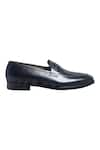 Dmodot_Black Penny Loafer Shoes _Online_at_Aza_Fashions