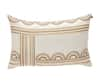 Buy_Nakul Sen_White Velvet Embroidered Cushion Cover With Filler Single Pc _at_Aza_Fashions