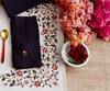 Buy_Nakul Sen_Linen Embroidered Napkin (Set of 4)_at_Aza_Fashions