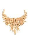 Shop_Opalina Soulful Jewellery_Gold Plated Handcrafted Bird Carved Collar Necklace _Online_at_Aza_Fashions