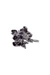 Buy_Opalina Soulful Jewellery_Silver Plated Handcrafted Floral Two Finger Ring _Online_at_Aza_Fashions