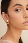 Shop_Outhouse_Gold Plated Poppi Tuscon Hoops _at_Aza_Fashions