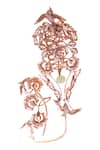 Shop_Outhouse_Gold Plated Stone Jardin Couture Ear Cuff _at_Aza_Fashions