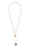 Shop_Outhouse_Panthera Pendant Long Necklace_at_Aza_Fashions