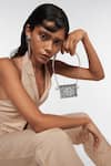 Shop_Outhouse_Multi Color Crystals Pico Minaudiere Couture Bag _Online_at_Aza_Fashions